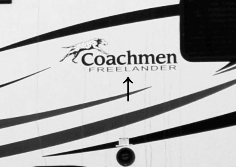 Coachmen Freelander RV Trailer Decals (set of 2) – Vintage New Oracle ...