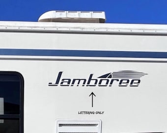 Fleetwood Jamboree Motor home RV Camper Decals (Set Of 2) New