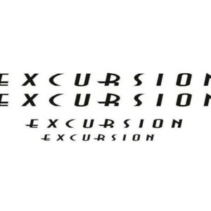 Excursion By Fleetwood RV Decals (Set Of 4) –  New Oracle