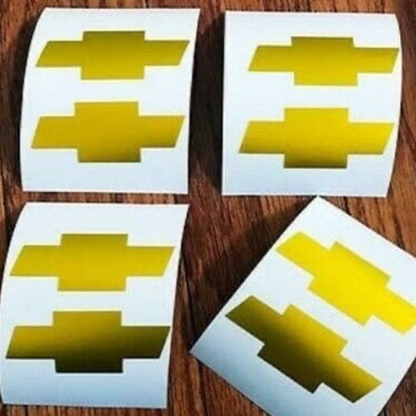 Chevy Center Cap Decal Etsy