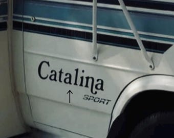 1993 Vintage Coachman Catalina Sport RV Camper Decals (Set Of 2) New