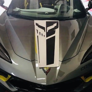 Sticker personnalisé Chevrolet C8 Corvette Jake Hood 2020-2023 nouveau 1PC Oracle Universal