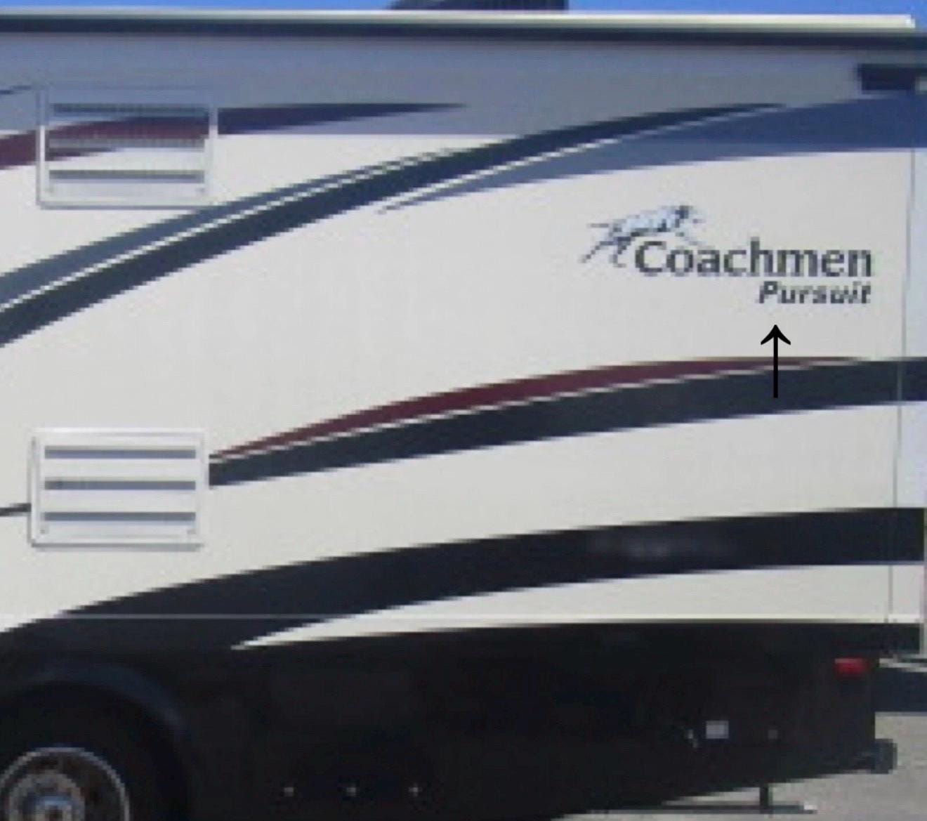 Coachmen Pursuit RV Trailer Decals (set of 2) – Vintage New Oracle - Etsy