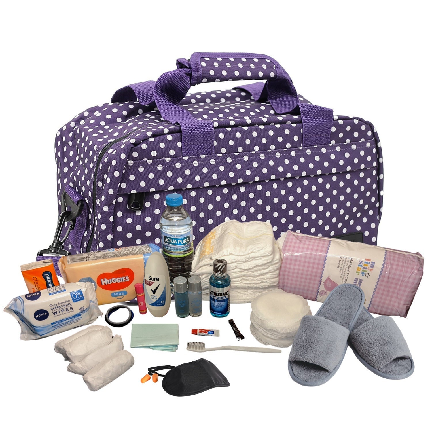 Pre Packed Maternity Hospital Bags Newborn Baby Set Etsy UK