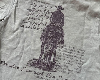 2 Corinthians Cowboy Long Sleeve Western Shirt