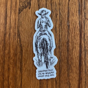 Cowboy Sticker