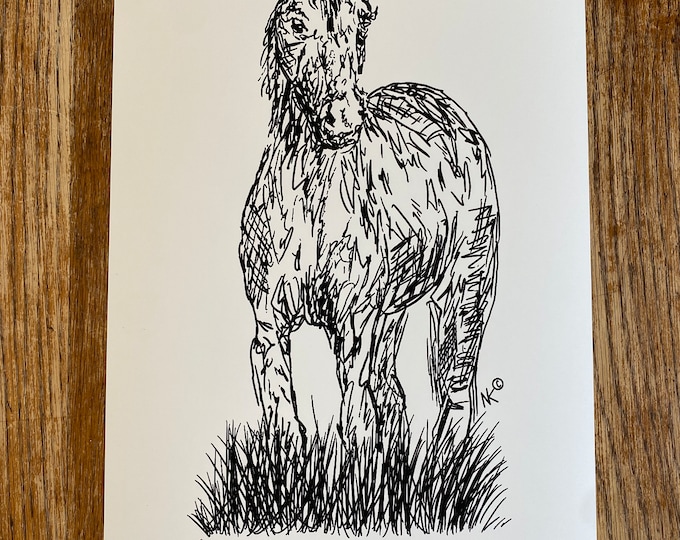 Western Horse Print