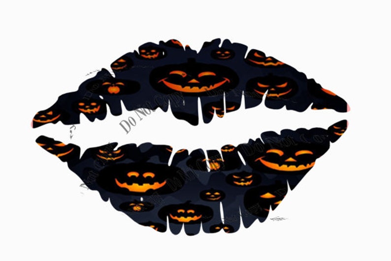 Pumpkin lips Halloween. lips savage | Etsy