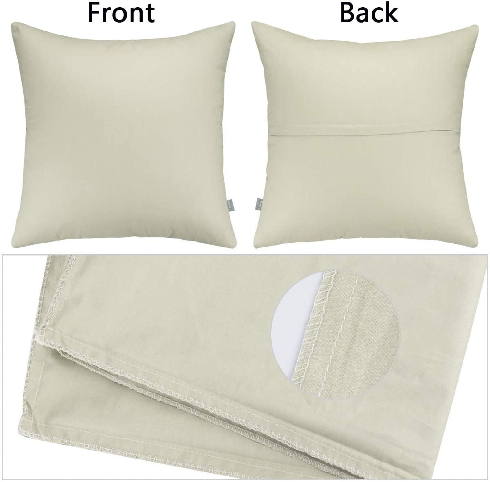 Santa and Mrs. Claus Pillow Covers Christmas Gift Idea Bed Room Decor