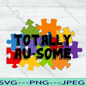 Hoe geweldig is de autisme liefde in je leven? Gebruik deze leuke sticker om te laten zien hoe trots je bent op de totaal au-some persoon in je leven!