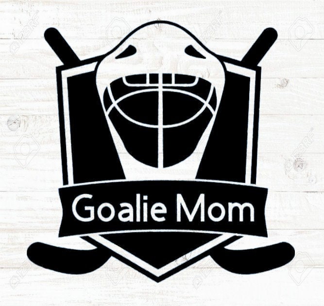Ice Hockey Goalie Mom Digital Svg File for Use on Shirts Car - Etsy
