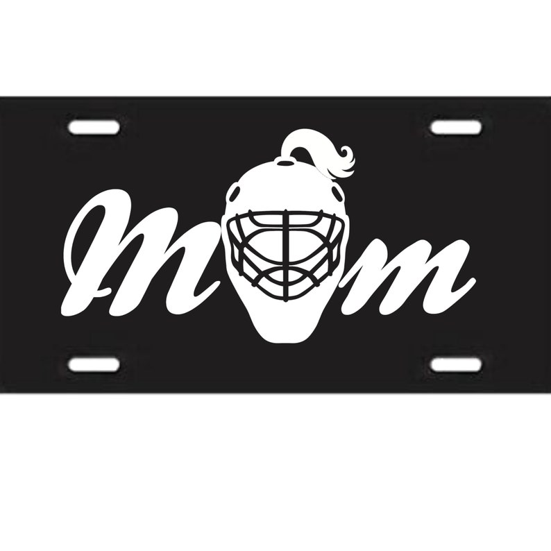 Female Ice Hockey Goalie Mom Digital Svg File for Use on Shirts, Car ...