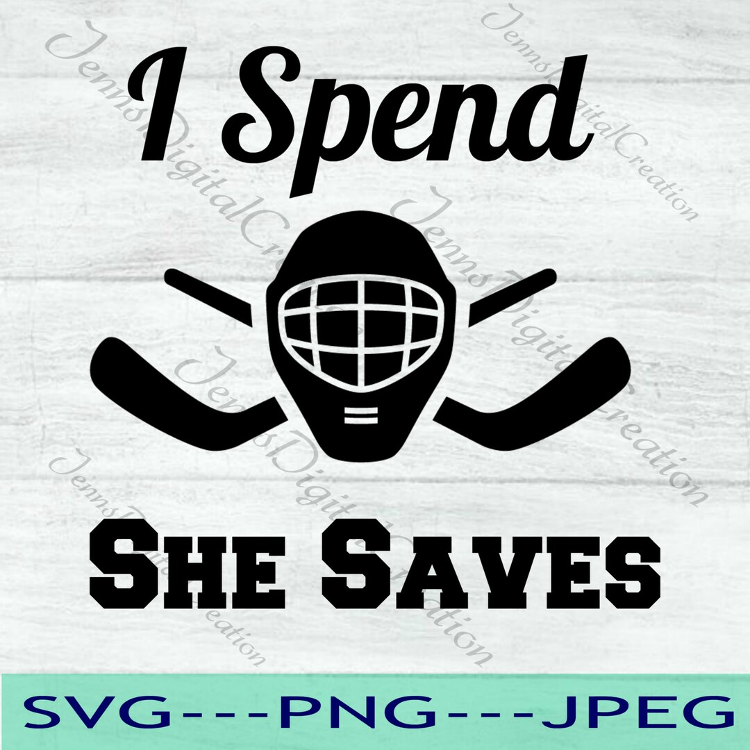 Ice Hockey Goalie Mom Digital Svg File for Use on Shirts Car Etsy