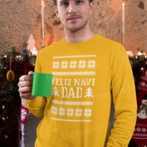 feliz navidad long sleeve shirt