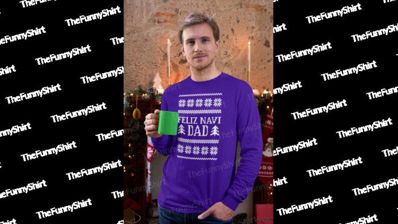 feliz navidad long sleeve shirt