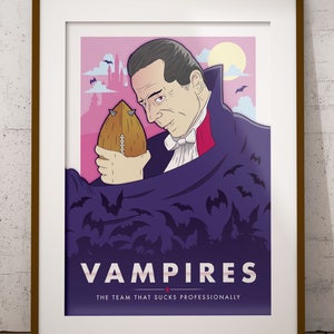 Blood Bowl Inspired 'Vampires' Poster