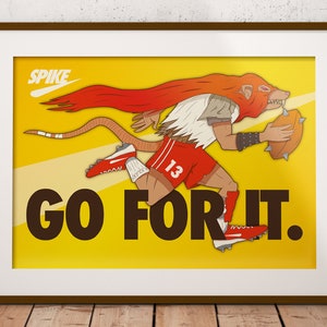 Blood Bowl Inspired 'Go For It' Poster