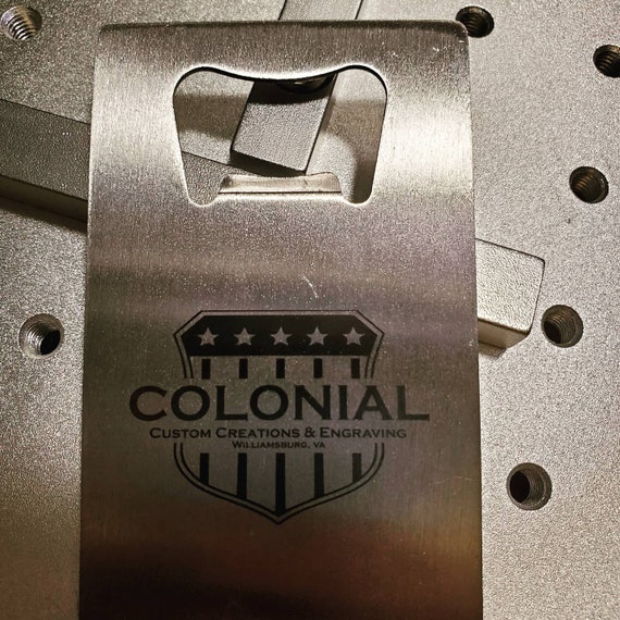 Custom Bottle Opener Business Card Etsy