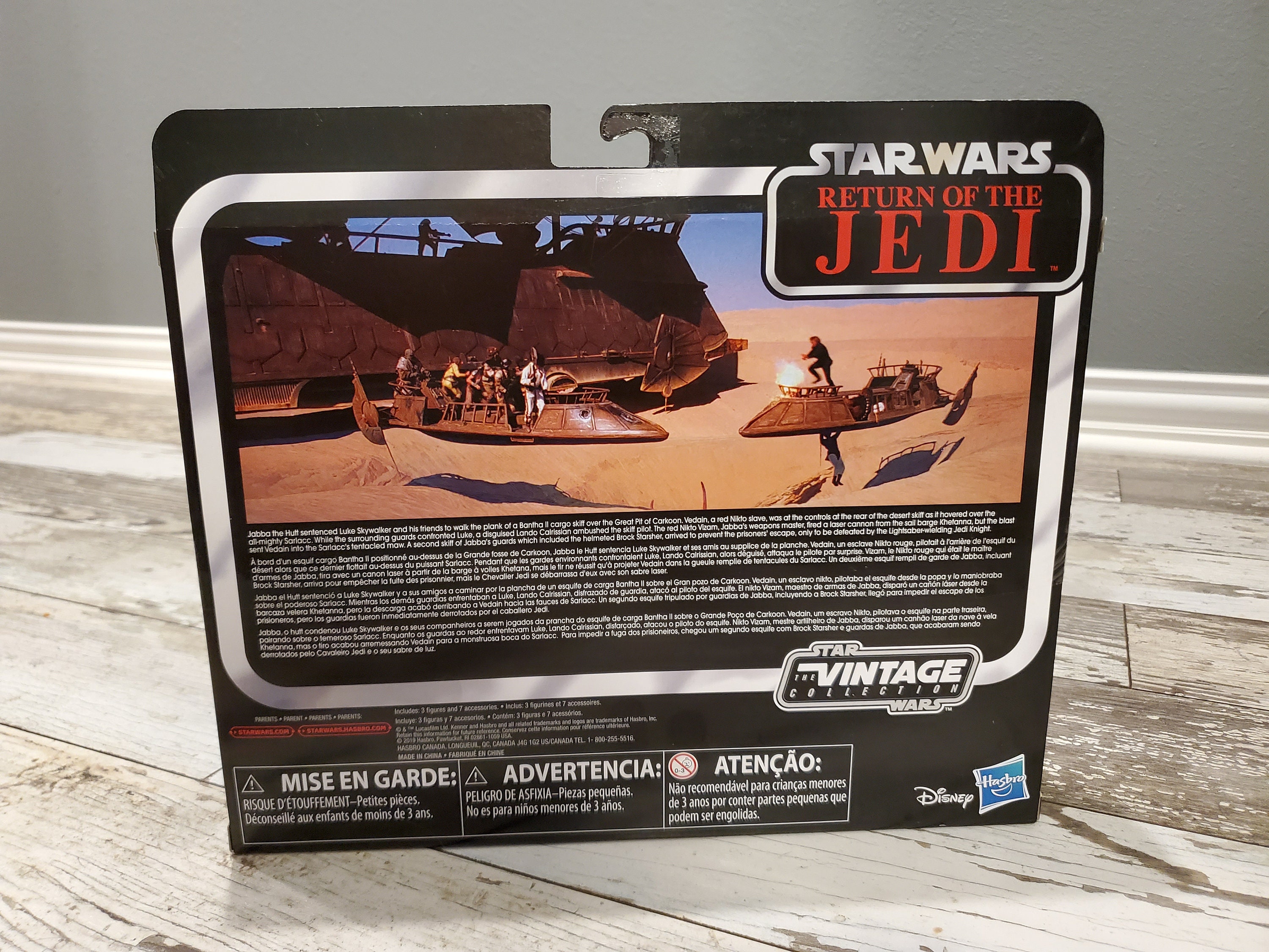 return of the jedi skiff