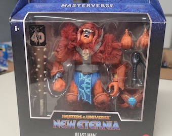 Masters of the Universe New Eternia Beastman MIB