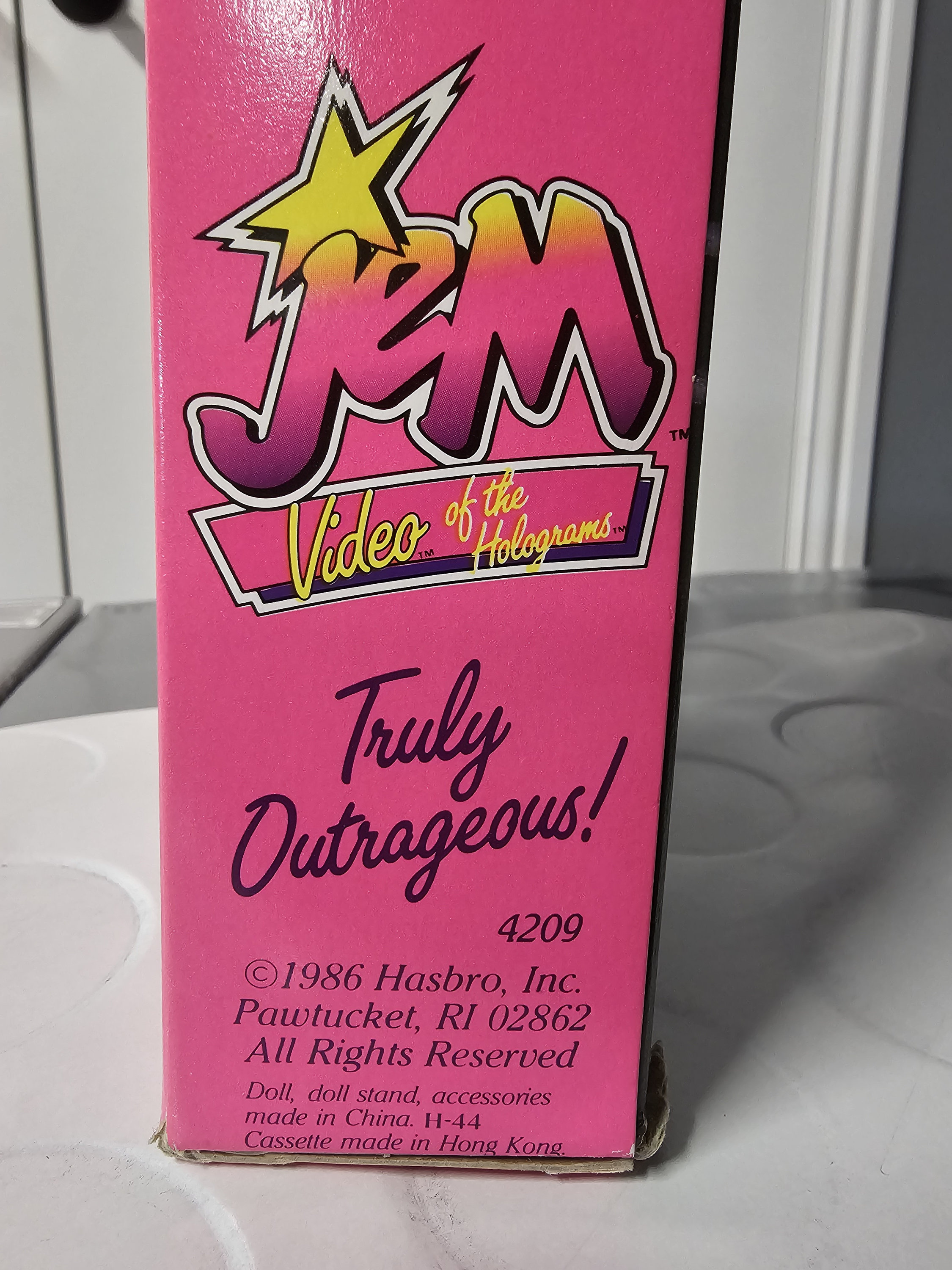 Jem Et Les Hologrammes - Video Madness Show Me The Way ! Poupée Vintage Hasbro C-9