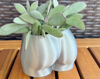 Butt Planter, butt pot, body pot, booty pot, bottom torso, butt plant pot