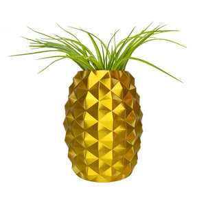 Pineapple Pot Plant Pot Planter, Tropical Pot, Stylish Pot, Fruit Pineapple pot gift, Summer Pot Planter, Planter gift, Fun Plant Gifts