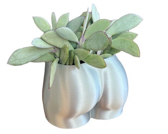 Butt Planter, butt pot, body pot, booty pot, bottom torso, butt plant pot, indoor plant pot, flower pot, succulent pot