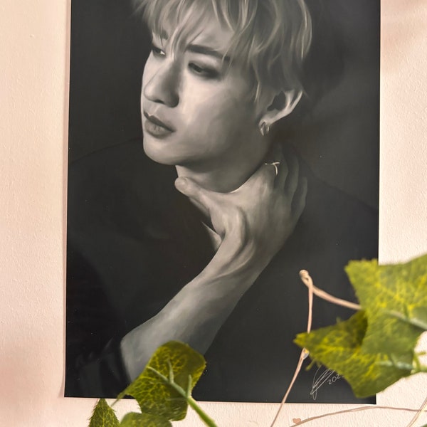 Stray Kids Bangchan Art Print Gift for Stays