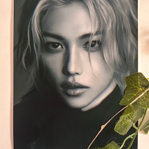 Stray Kids Hapers Bazaar Felix Art Print Gift for Stays