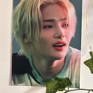 Stray Kids Jeongin Art Print Gift for Stays