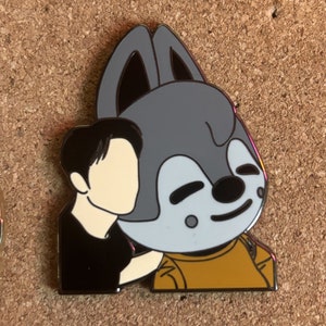 ENAMEL PIN | Stray Kids Bangchan & Wolfchan Enamel Pin gift for stays