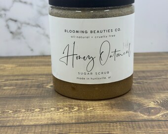 Oatmeal Honey Sugar Scrub