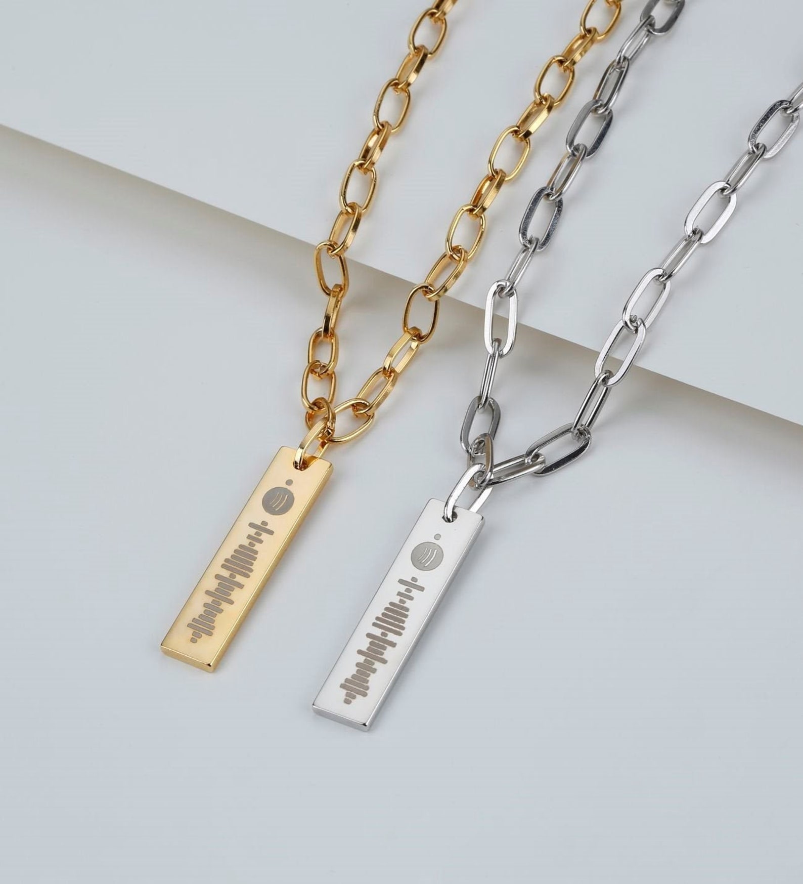 spotify code necklace