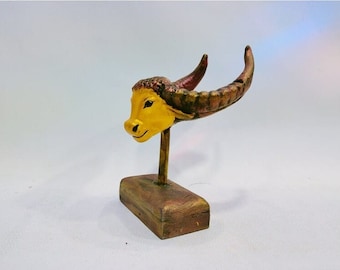 アピス牛の胸像 - 古代エジプトの牛神の像 - Etsy 日本