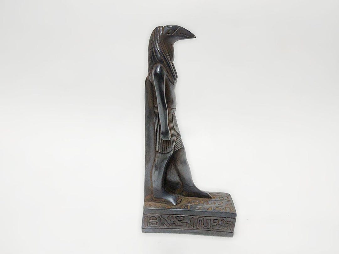 Lord Thoth. God of Wisdom and Writing in Ancient Egypt. Statue of the ...