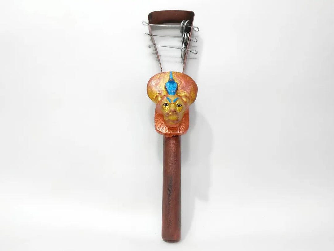 Skhmet. Sistrum Sekhmet .(musical Instrument) Great Sound. Sistrum. the ...