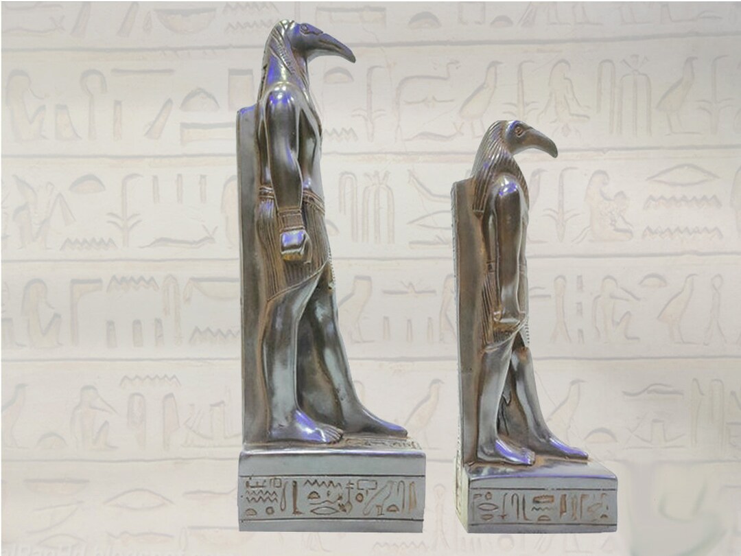 Statue of the God Thoth. Lord Thoth. God of Wisdom and Writing in ...