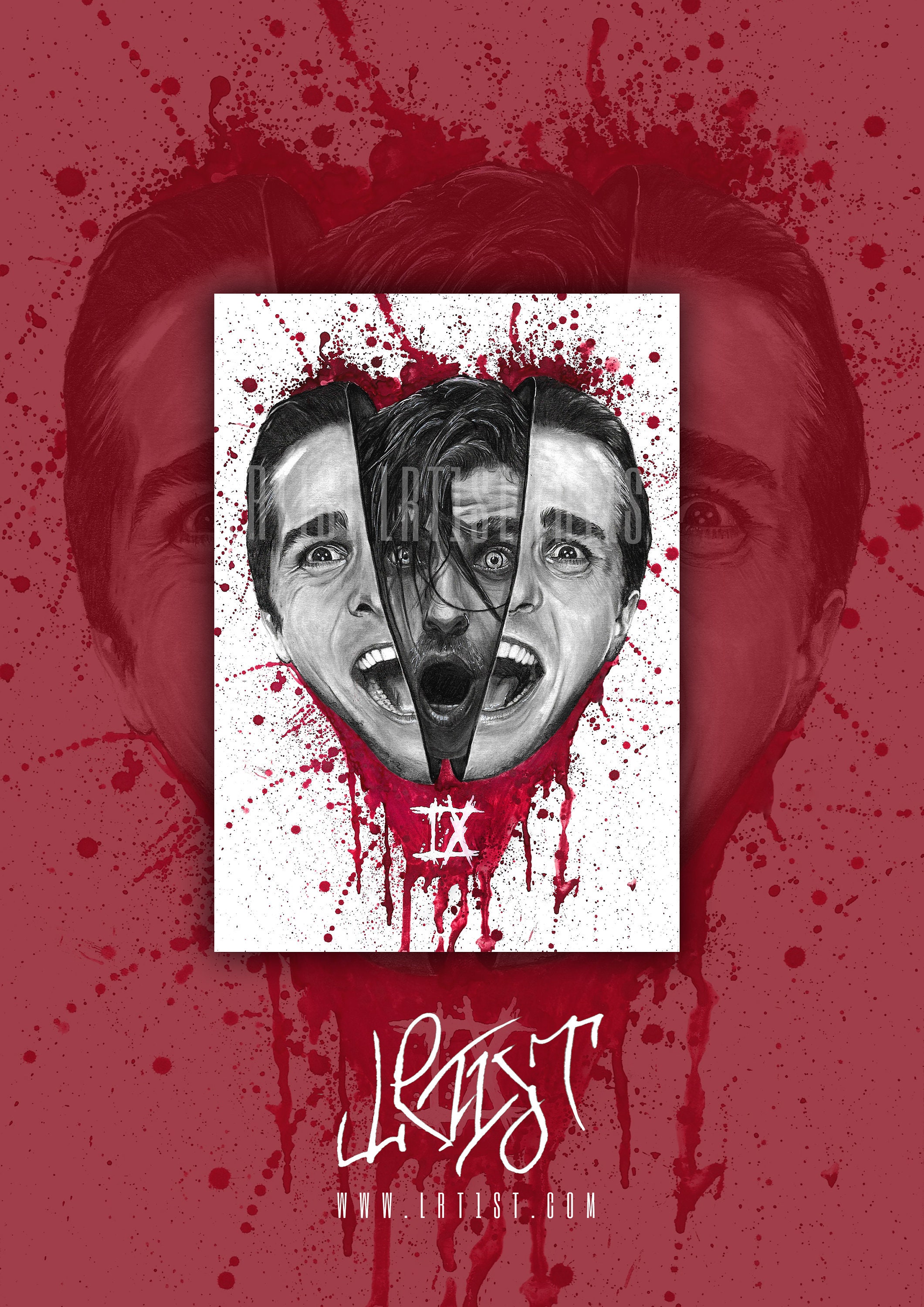Psycho Spencer Art Print A3 Spencer Charnas Ice Nine Etsy Psycho Spencer Art Print A3 Spencer Charnas Ice Nine Etsy