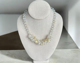 Transparent Beaded Necklace