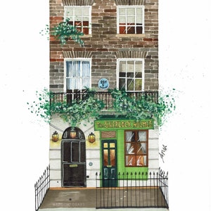 Watercolor Print - Sherlock Holmes - Watercolor Print - Illustration - Sherlock fans - Sherlock fandom