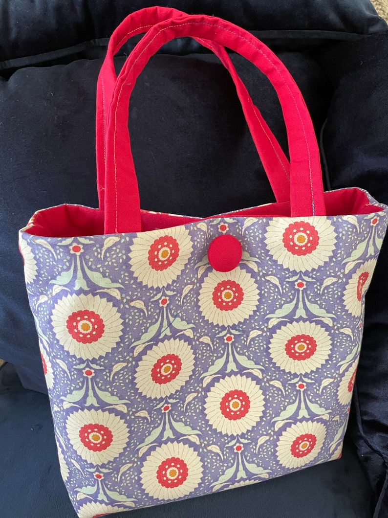 TOTE BAG Sewing Project Box With Pattern Fat Quarter Fabric - Etsy India