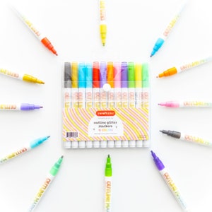 Glitter Pens Glitter Markers by Crayola 6 Pack Kids 
