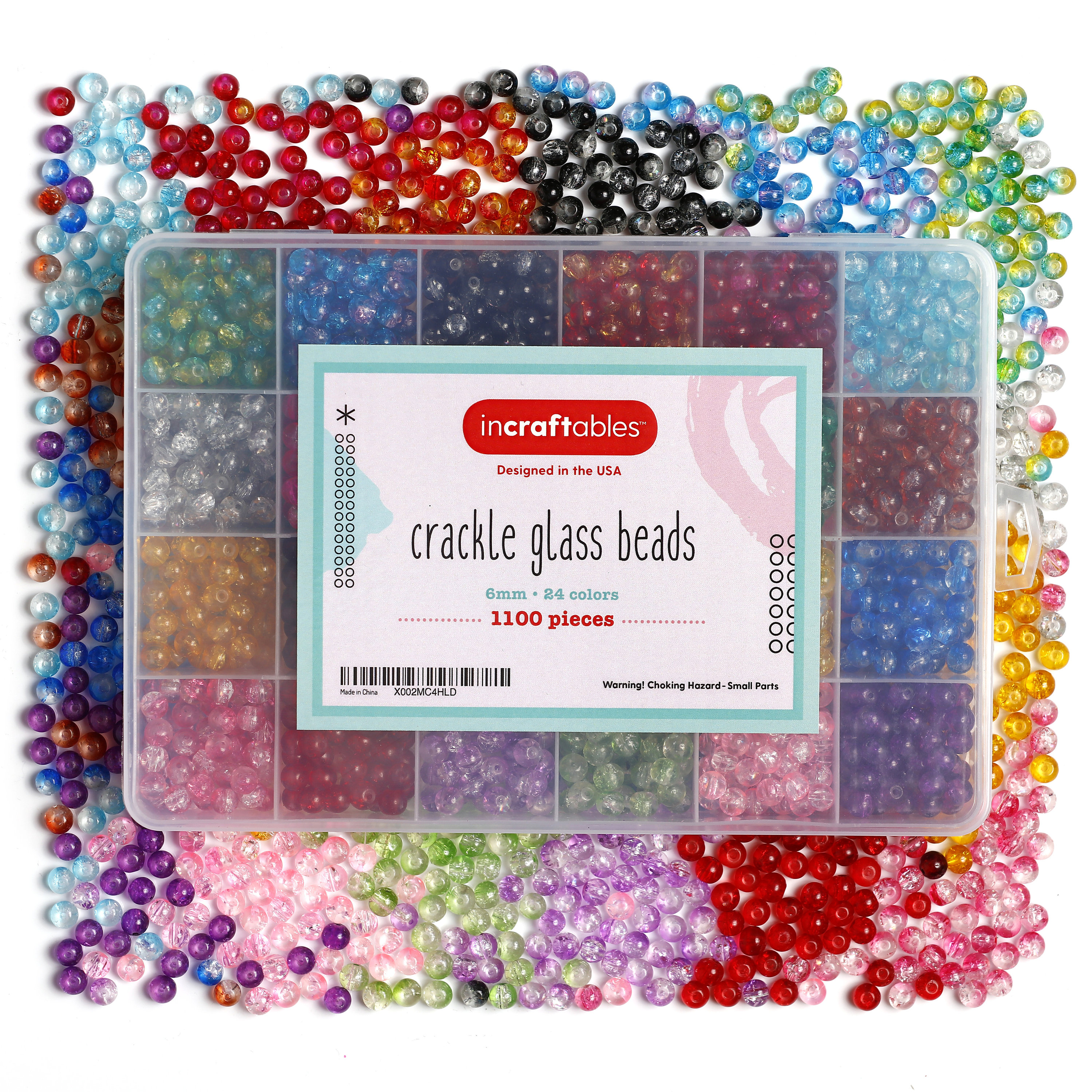 Incraftables Glitter for Crafts 32pcs Assorted Colors Craft Glitter Set  Extra Fine & Chunky Glitter Bulk Pack
