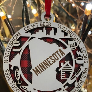 Minnesota Ornament
