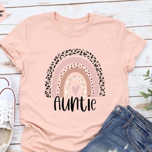 Auntie T-Shirt, Auntie Gift, Aunt Shirt, Gift for Auntie, Aunt Gift, Gift for Sister, Mother&#39;s Day Tee, Gift for Aunt, Auntie Birthday Gift