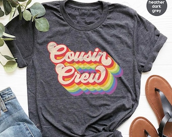 Cousin Crew Shirts, Matching Family Shirts, Family Cousin Gifts, Cousin T-Shirt, Cousin Tshirts, Funny Shirts For Family