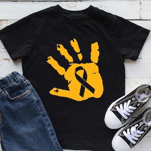 Childhood Cancer Shirt, Cancer Survivor, Pediatric Nurse, Gold Cancer Ribbon, Pediatric Cancer Shirt, Child Cancer Shirt, Mom Of A Warrior