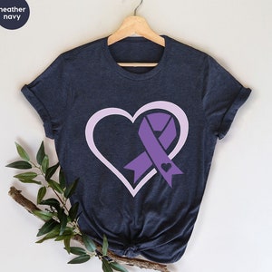 Lupus Warrior Shirt, Family Support Outfit, Cystic Fibrosis Gift, Heart Graphic Tees, Awareness Month Ribbon, Invisible Illness TShirt
