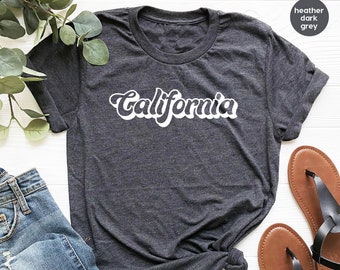 California Shirt, California T-shirt, West Cost Tee, Cali Girl Shirt, Trendy California Shirt, California Tee, California State